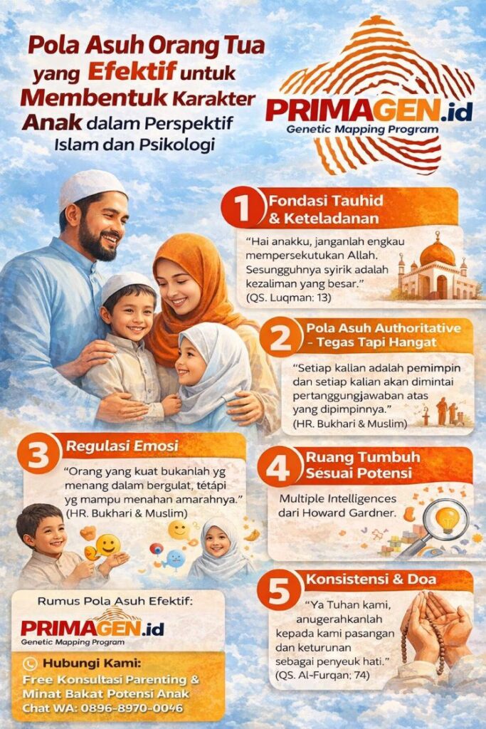 Pola asuh untuk anak dalam Islam