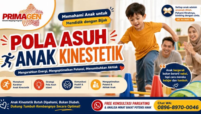Cara dan Pola Asuh Mendidik Anak Kinestetik Dalam Islam