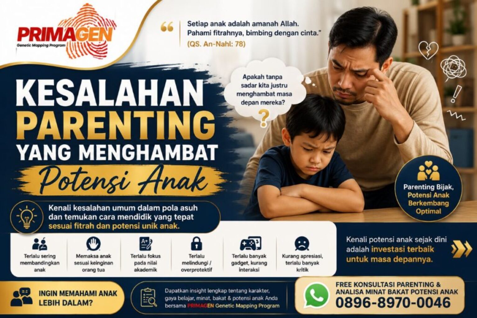 Kesalahan parenting pengasuhan anak