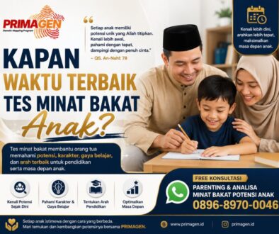Kapan Waktu Terbaik Tes Minat Bakat Anak?