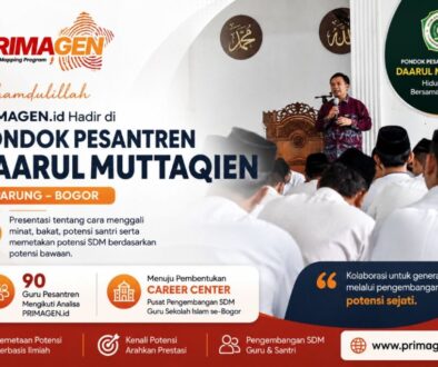 Tes minat bakat PRIMAGEN Hadir di Pondok Pesantren Daarul Muttaqien Parung Bogor 2